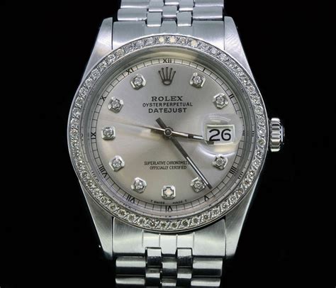 rolex oyster perpetual 18k date adjust|Rolex datejust diamond bezel aftermarket.